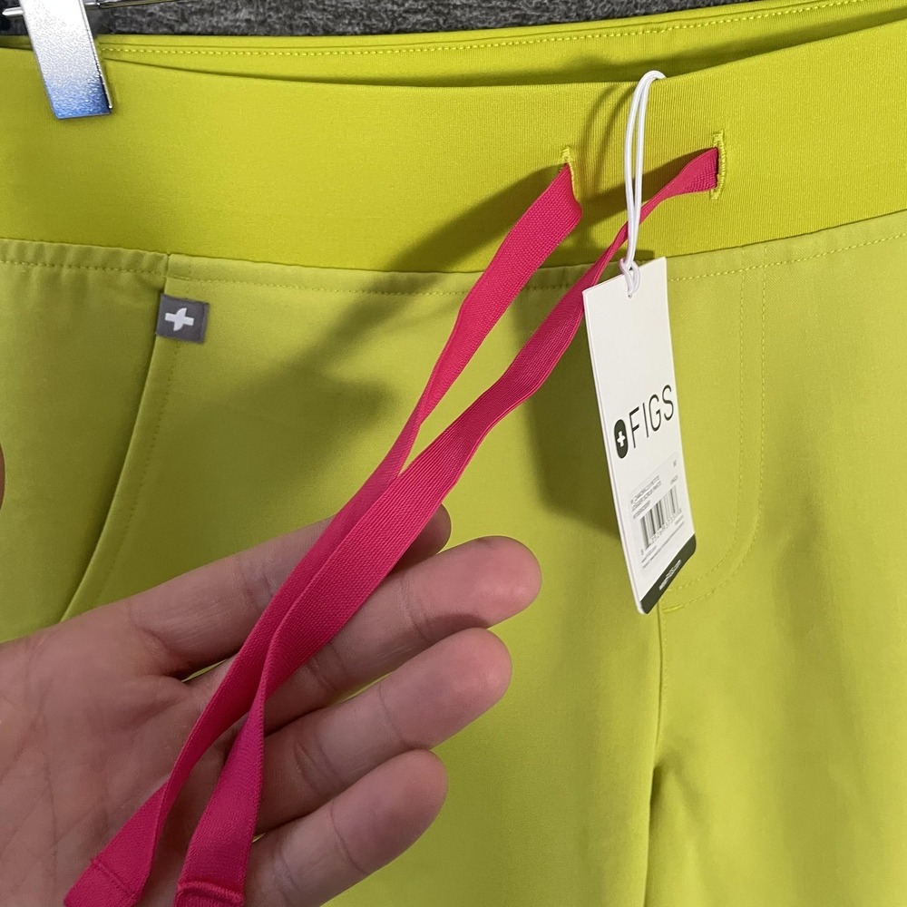 FIGS Pants Womens Medium Petite Green Zamora 2.0 Jogger Scrub Pockets‎ Work - Picture 4 of 11